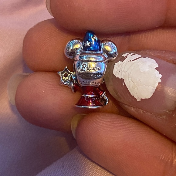 Pandora x Disney Sorcerer Apprentice Mickey Mouse Charm - Picture 2 of 4